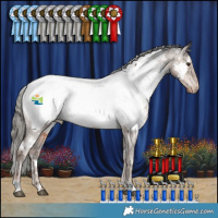 Horse Color:White Spotted Liver Red Dun Mushroom Near Fewspot Brindle 
