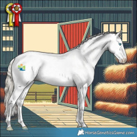 Horse Color:Chocolate Palomino Pearl Dun Mushroom Sabino