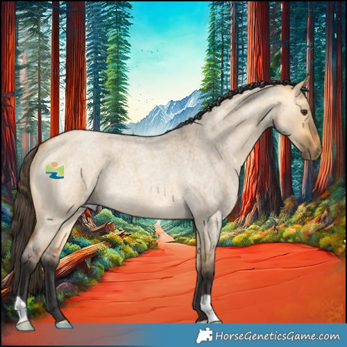 Horse Color:Buckskin Roan Dun 