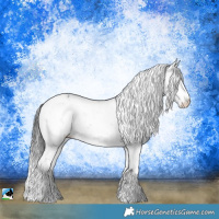 Horse Color:Brown Ice Mushroom Sabino Rabicano 