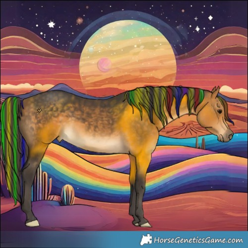 Horse Color:Painted Buckskin