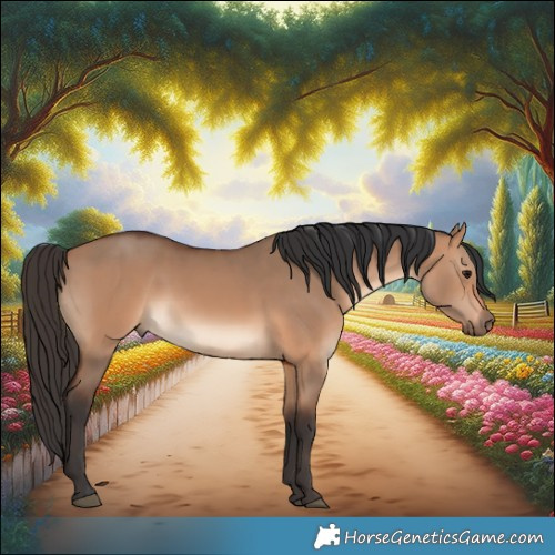Horse Color:Bay Dun 