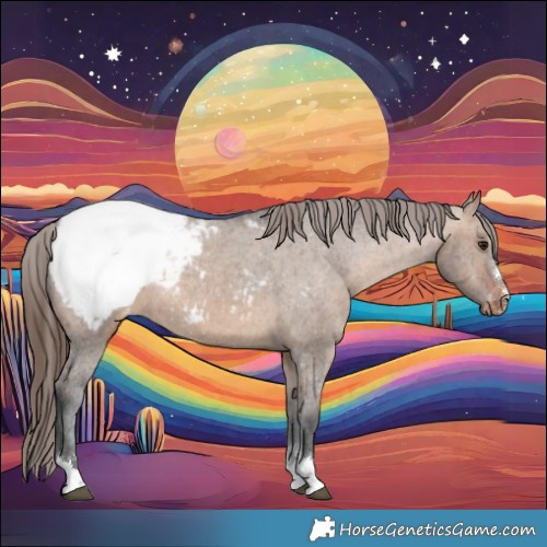 Horse Color:Bay Dun Appaloosa