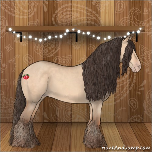 Horse Color:Amber Champagne Dun 