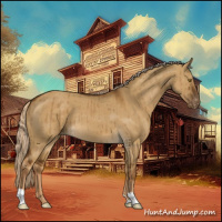 Horse Color:Chocolate Palomino Dun Varnish Brindle 