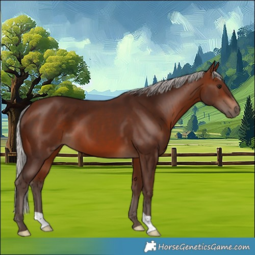 Horse Color:Silver Brown