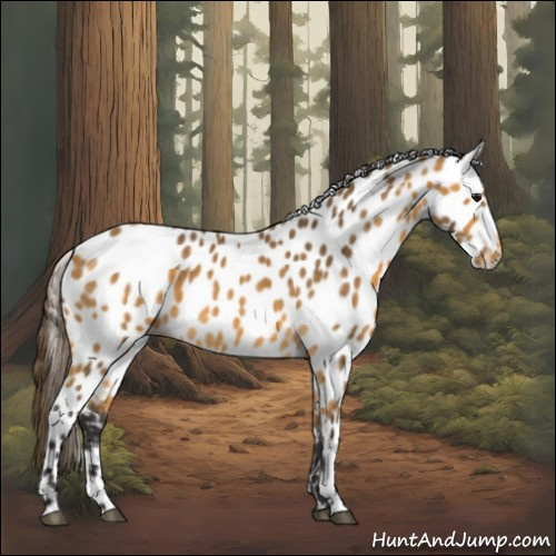 Horse Color:Buckskin Appaloosa 
