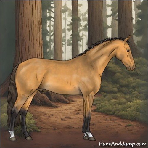 Horse Color:Buckskin 