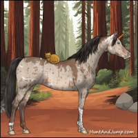 Horse Color:White Spotted Sable Champagne Dun Tobiano Brindle 