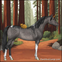 Horse Color:Platinum Brown Dun Tobiano