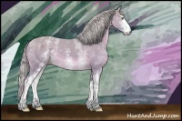 Horse Color:Watercolor White Spotted Chocolate Palomino Dun 