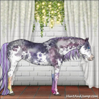Horse Color:Platinum Painted Liver Red Dun Ice Mushroom Splash Tobiano Brindle 