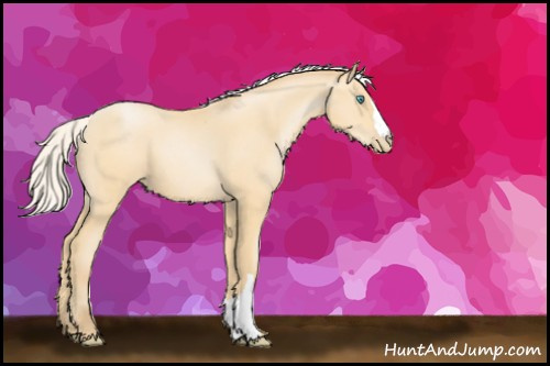 Horse Color:Silver Buckskin Pearl 