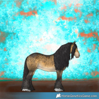 Horse Color:Buckskin Dun 