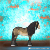 Horse Color:Buckskin Dun 