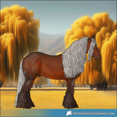 Horse Color:Silver Brown 