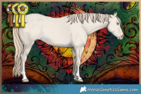 Horse Color:Smoky Creme Dun 