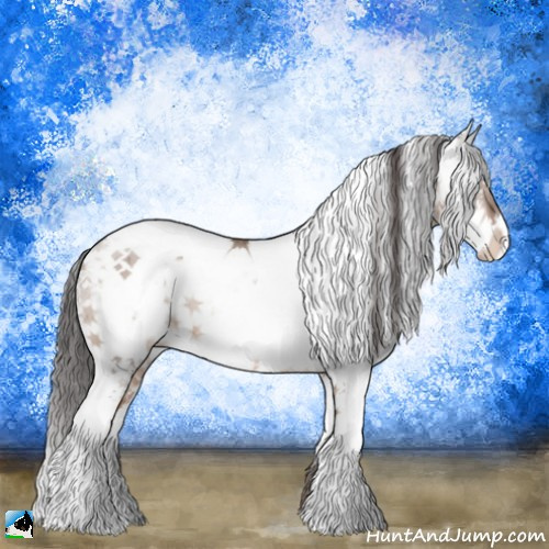 Horse Color:Sable Champagne Dun Mushroom Sabino Rabicano Brindle 