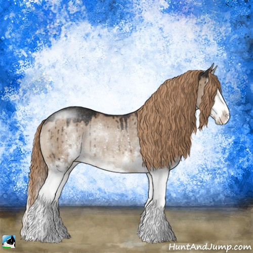 Horse Color:Liver Red Dun Sabino Splash Rabicano Brindle 