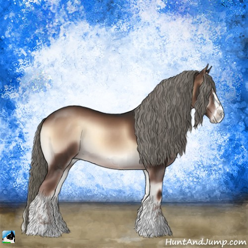 Horse Color:Liver Red Onyx Mushroom Sabino 