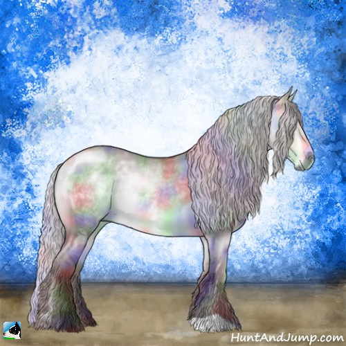 Horse Color:Nacre Chocolate Silver Buckskin Chinchilla Dun Rabicano 