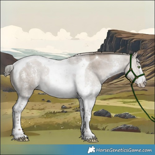 Horse Color:Liver Red Dun Mushroom Sabino Tobiano 
