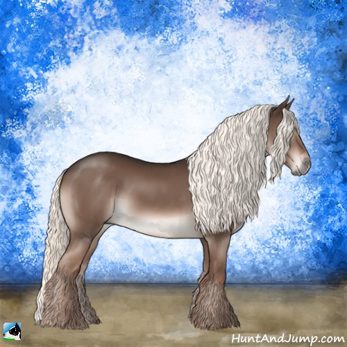 Horse Color:Liver Chestnut Mushroom 