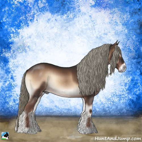 Horse Color:Liver Red Onyx Mushroom Rabicano 