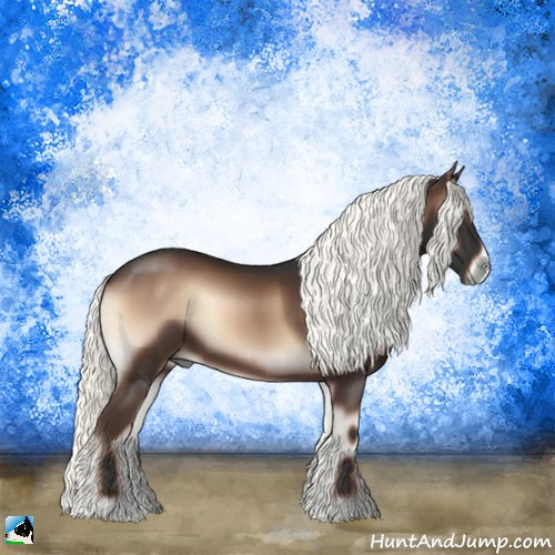 Horse Color:Liver Red Onyx Mushroom Rabicano 