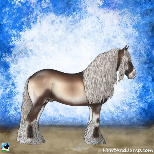 Horse Color:Liver Red Onyx Mushroom Rabicano 