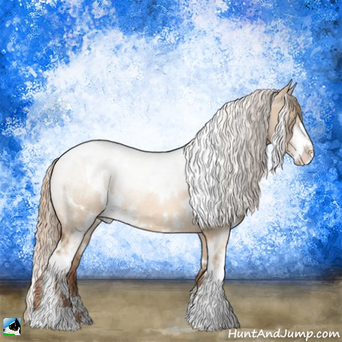 Horse Color:White Spotted Liver Red Dun Pearl Sabino 