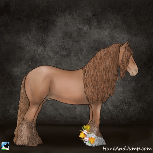 Horse Color:Black Pearl 