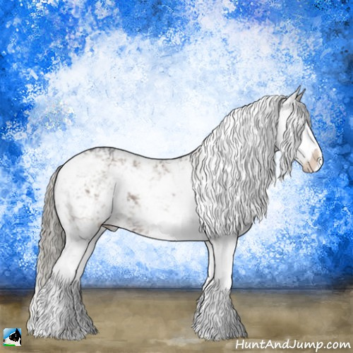 Horse Color:Liver Red Dun Mushroom Sabino Rabicano Brindle 