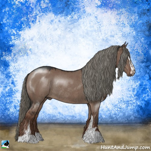 Horse Color:Liver Red Dun Mushroom Sabino Rabicano 