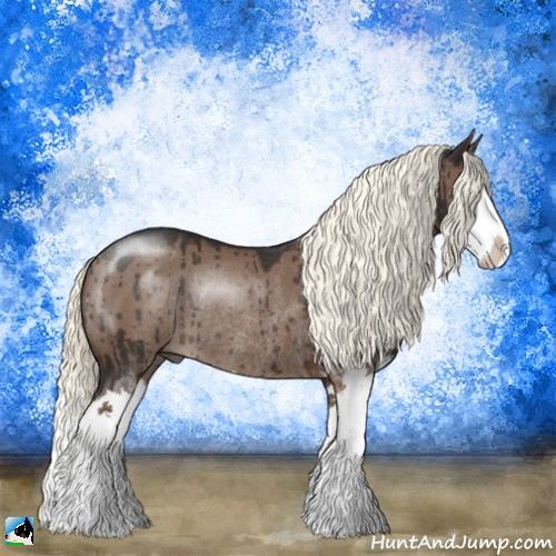 Horse Color:Liver Red Dun Mushroom Sabino Splash Rabicano Brindle 