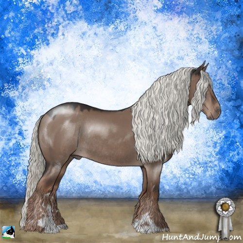 Horse Color:Liver Red Dun Mushroom Sabino Rabicano 