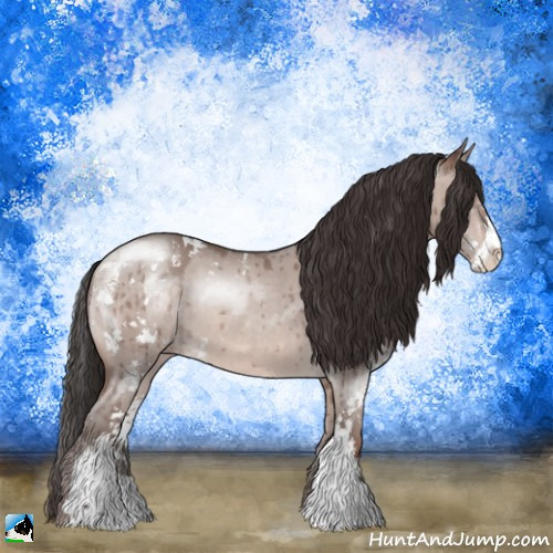 Horse Color:Sable Champagne Dun Mushroom Sabino Brindle 