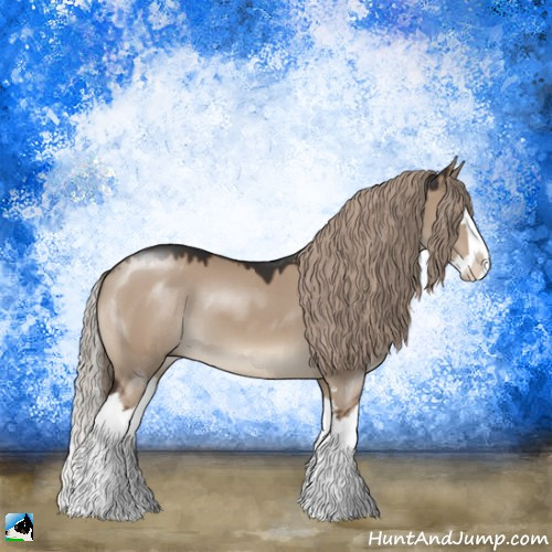 Horse Color:Liver Red Dun Sabino Splash 