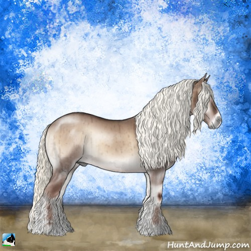 Horse Color:Liver Red Dun Onyx Mushroom Sabino Rabicano Brindle 