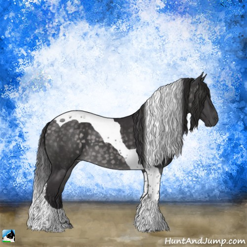 Horse Color:Platinum Buckskin Tobiano 