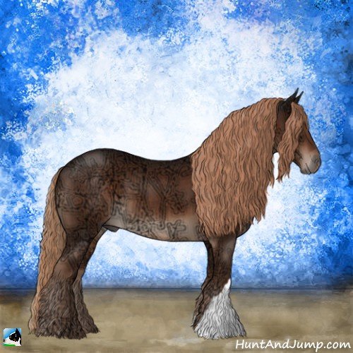 Horse Color:Liver Chestnut Ice 