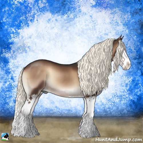 Horse Color:Liver Red Onyx Mushroom Sabino Splash 