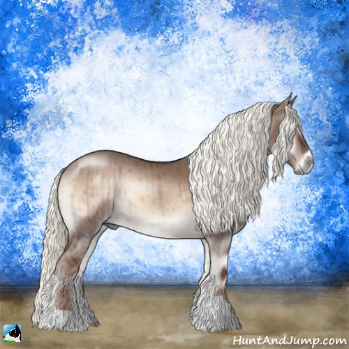 Horse Color:Liver Red Dun Onyx Mushroom Brindle 