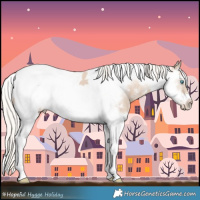 Horse Color:Cremello Splash Tobiano Frame Appaloosa