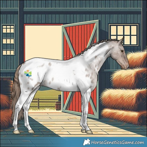 Horse Color:Liver Red Dun Roan Tobiano Appaloosa Rabicano 