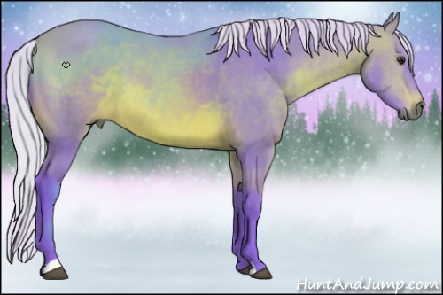 Horse Color:Watercolor Silver Brown