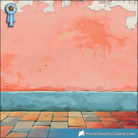 Horse Color:Bay Rabicano 