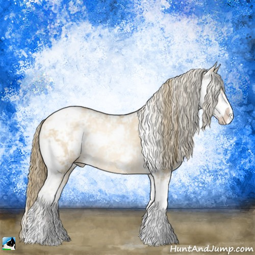 Horse Color:Buckskin Ice Pearl Dun Mushroom Sabino Rabicano 