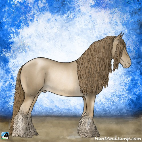 Horse Color:Smoky Black Pearl Rabicano 