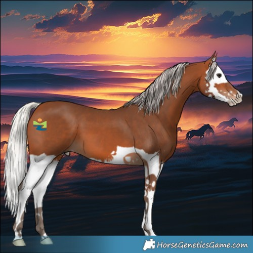 Horse Color:Silver Bay Splash 